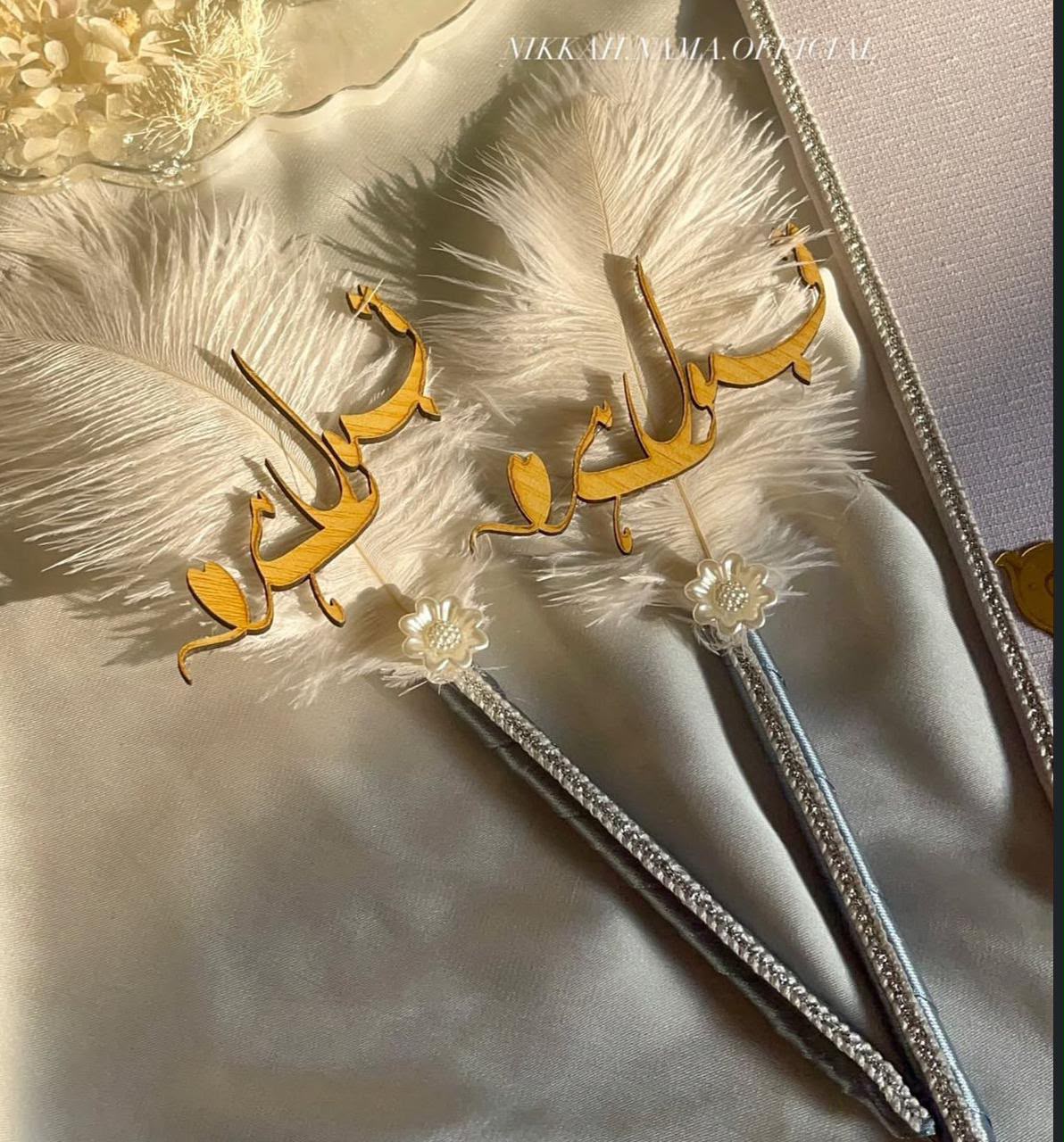 Silver and Beige Qubool Hai Pen